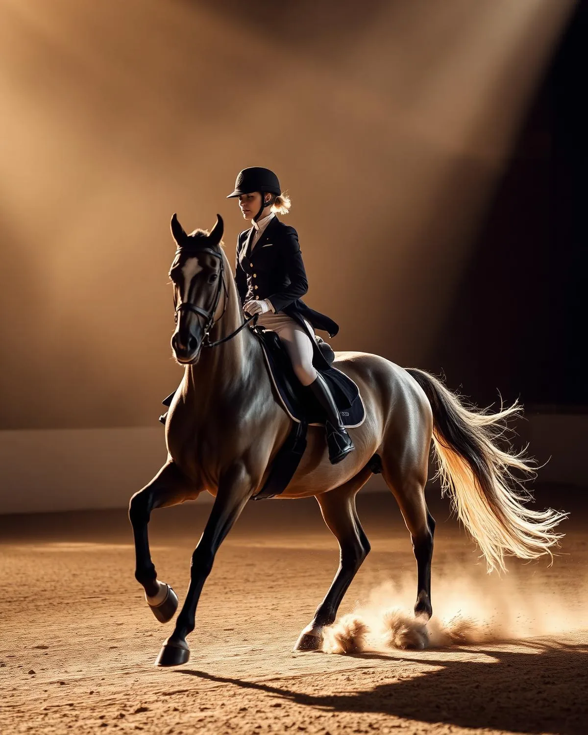 Dressage rider