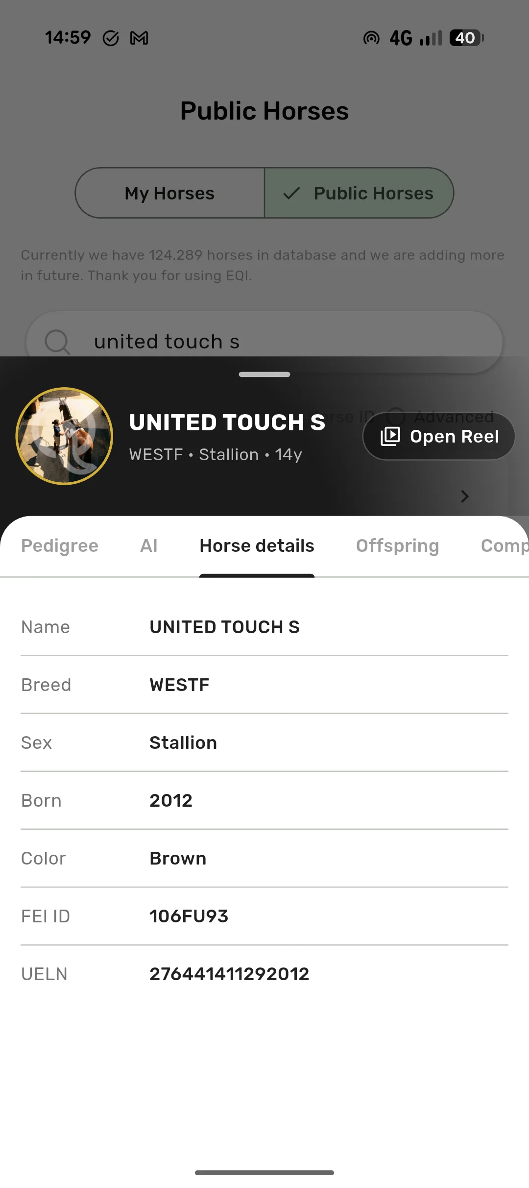 Public Horses Breeding
